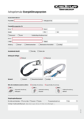Anfrageformular CLEANVEOR® / FLATVEYOR®